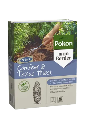 Bespaar meer | Pokon Conifeer & Taxus Mest - 1kg