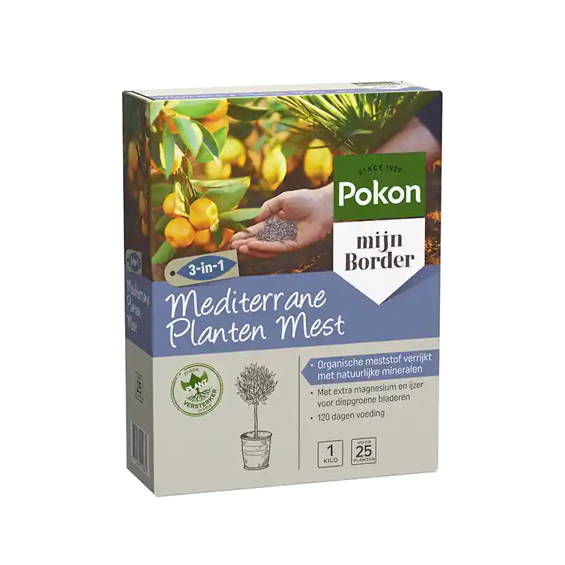 Voordeelprijs | Pokon Mediterrane Planten Mest - 1kg
