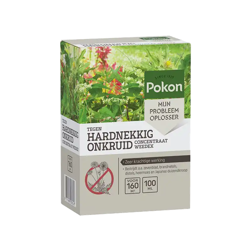 Pokon Tegen Hardnekkig Onkruid - Concentraat Weedex 100ml - Actie loopt bijna af