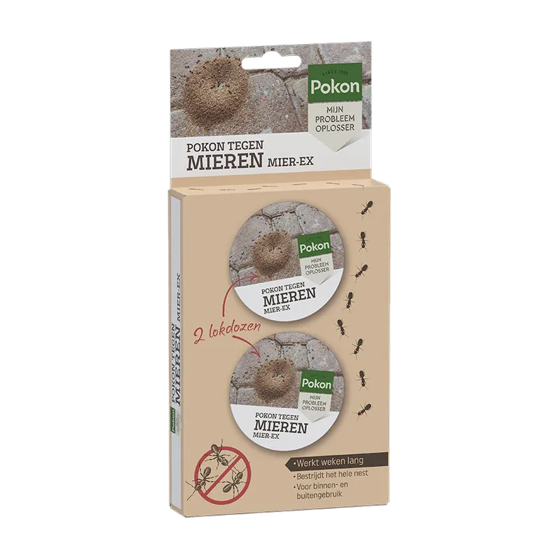Uitverkoop - Pokon Tegen Mieren Lokdoos ~ Mier-ex 2 stuks