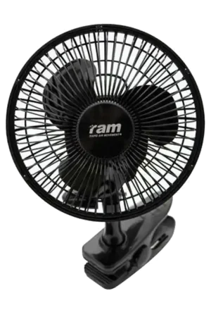 Veel gevraagd - RAM Clip-on-monkeyfan - ø15cm (15 Watt) / ø18cm (20 Watt) Zwenkend