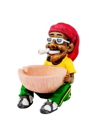 Rasta Asbak Zittend ⌀12cm - Bespaar meer