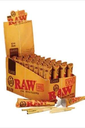 RAW 1 1/4 Cones Basic - 32 x 6-pack - Topproduct