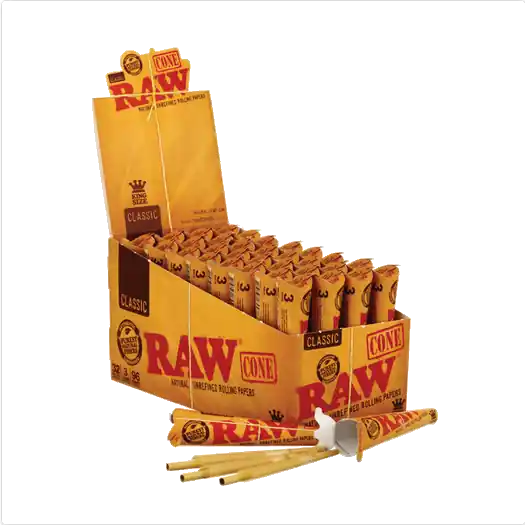 Nog maar een paar beschikbaar - RAW Cones - 32 x 3-Pack