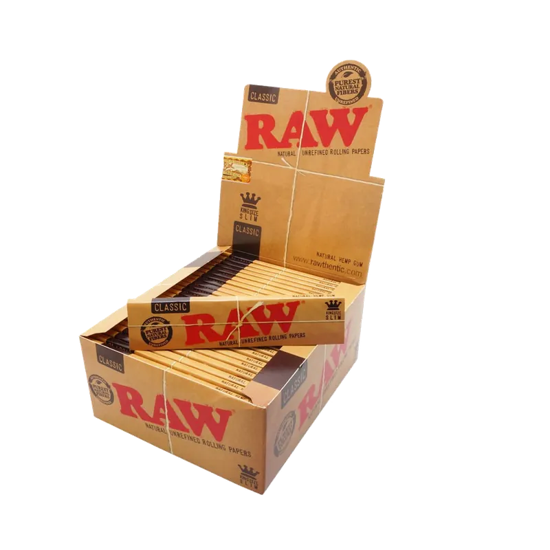 Goed beoordeeld - RAW King Size Slim 50 stuks ~ Vloei