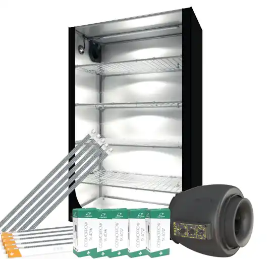 Secret Jardin DP120GR - 120x60x190cm - Complete kweektent - Speciale deal