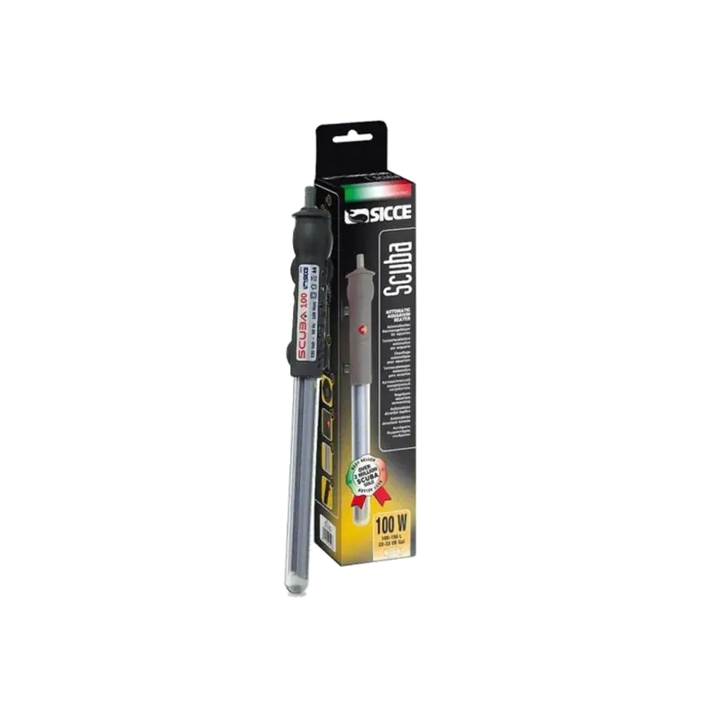 Sicce Scuba Vatverwarmer met Droogloopbeveiliging ~ 100W / 200W / 300W - Hoge kwaliteit