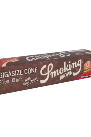 Direct leverbaar | Smoking Brown Gigasize Cones - 6 stuks