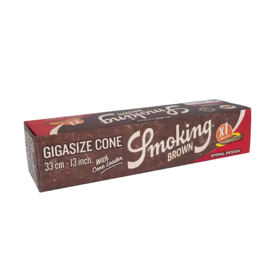 Direct leverbaar | Smoking Brown Gigasize Cones - 6 stuks