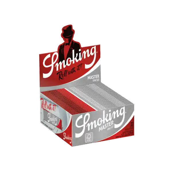 Koop vandaag | Smoking King Size Silver Extra Slim 50 stuks ~ Vloei