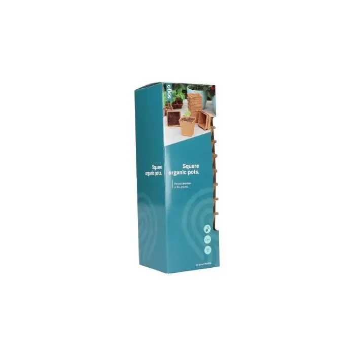 SoGo Eco Kweekpot 8×8 - Zaai- en Stekpot - Topkwaliteit