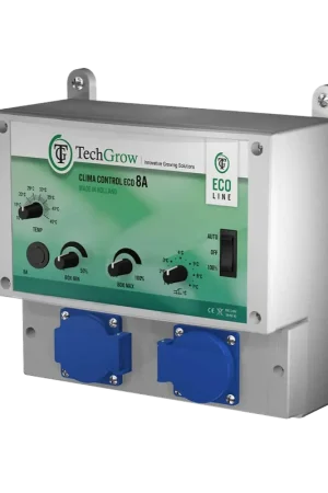 Nu beschikbaar | TechGrow Clima Control Eco 8/15A ~ Klimaat Controller