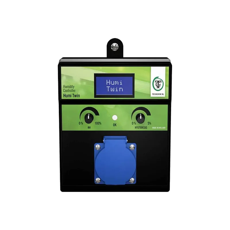 Techgrow Humi Twin ~ Bevochtiger / Ontvochtiger Controller | Op voorraad