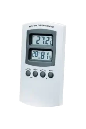 Koopje | Thermo- Hygrometer Digitaal (mini-maxi)