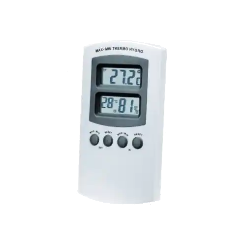 Koopje | Thermo- Hygrometer Digitaal (mini-maxi)
