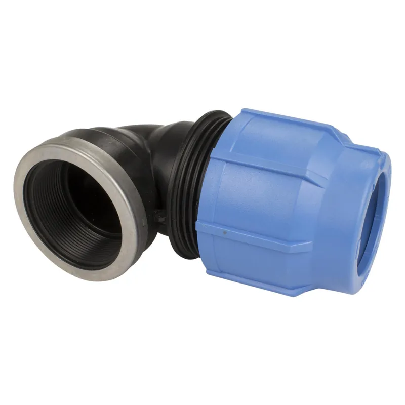 Nog enkele stuks - PE elleboog IG 2" 75mm