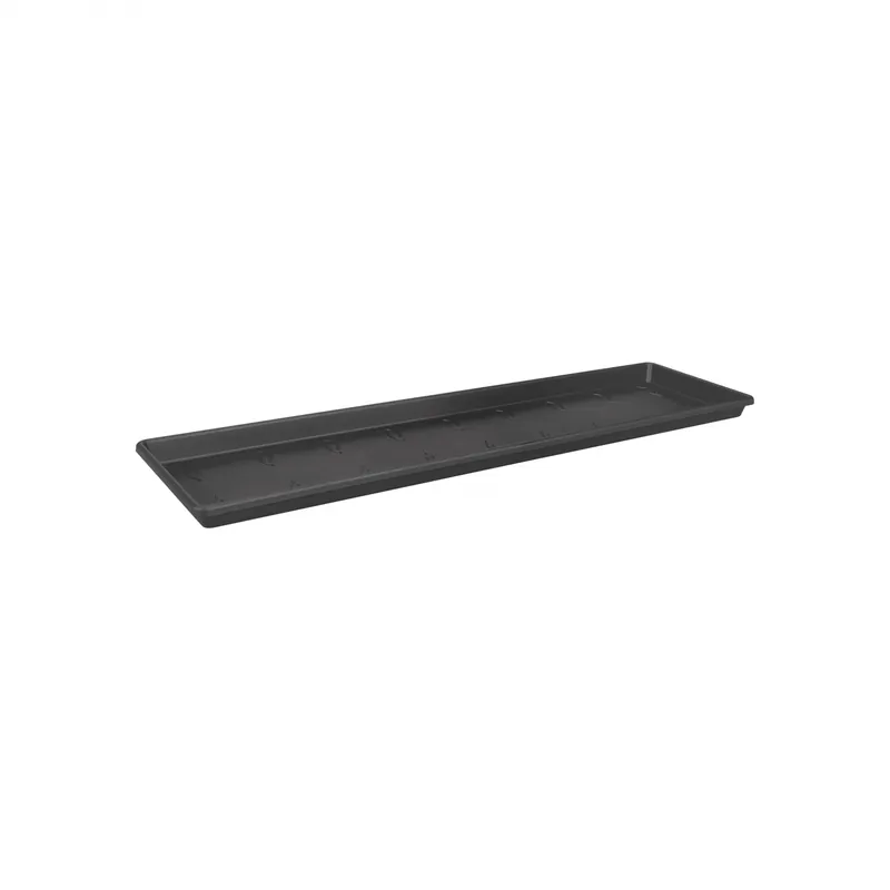 Laatste kans | elho green basics balkonbak schotel 40cm living black