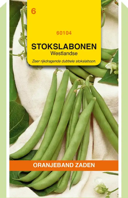 Bestelbaar | OBZ Stokslabonen Westlandse, 100g