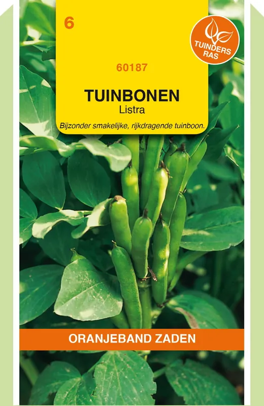 Nieuw product - OBZ Tuinbonen Listra, 100g