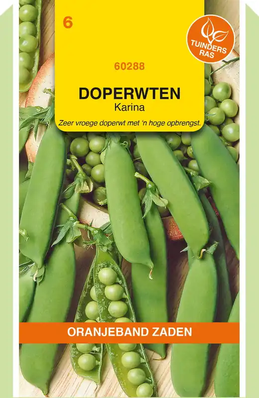 Zolang de voorraad strekt - OBZ Doperwten Karina, 100g