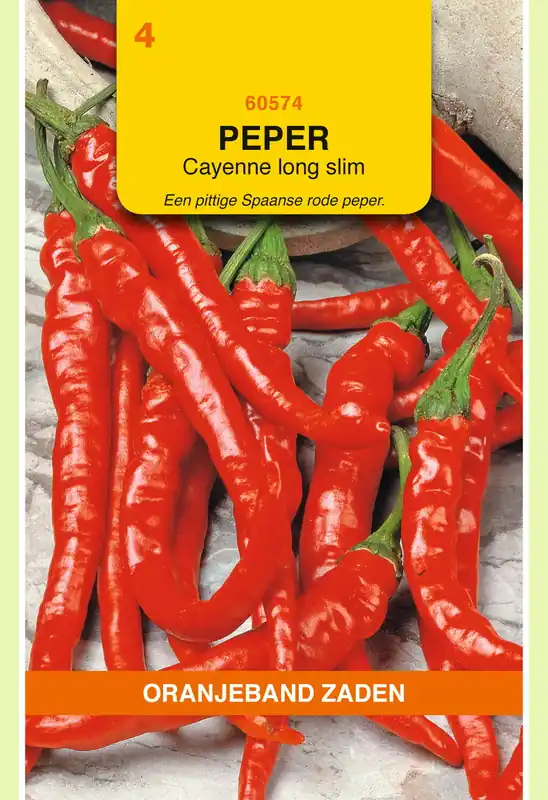Bijna uitverkocht | OBZ Pepers De Cayenne long slim
