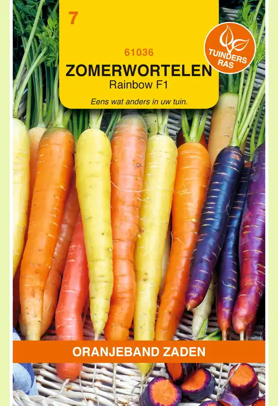 OBZ Zomerwortelen Rainbow Mix F1 | Klantfavoriet