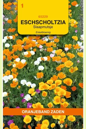 Aanbieding | OBZ Eschscholtzia, Slaapmutsje enkelbloemig gemengd