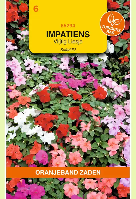 Net gelanceerd | OBZ Impatiens, Vlijtig Liesje Safari F2 gemengd