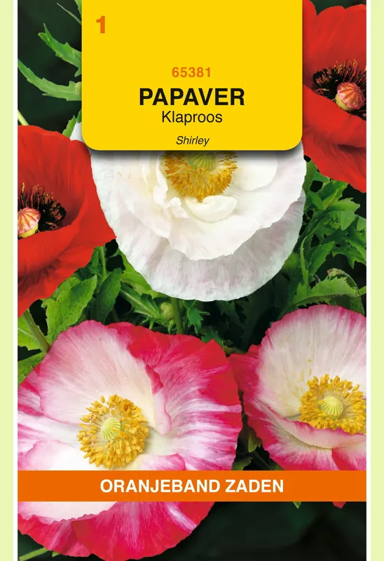 Veel voordeel | OBZ Papaver, Klaproos Shirley