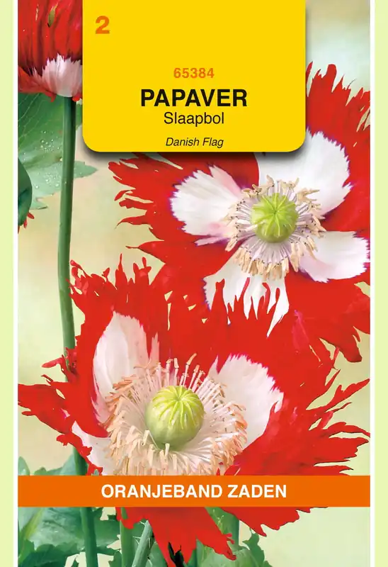Nu kopen | OBZ Papaver, Slaapbol Danish Flag