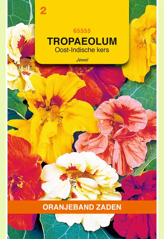 OBZ Tropaeolum, Oost-Indische kers Jewel dubbelbl. gemengd - Dagdeal