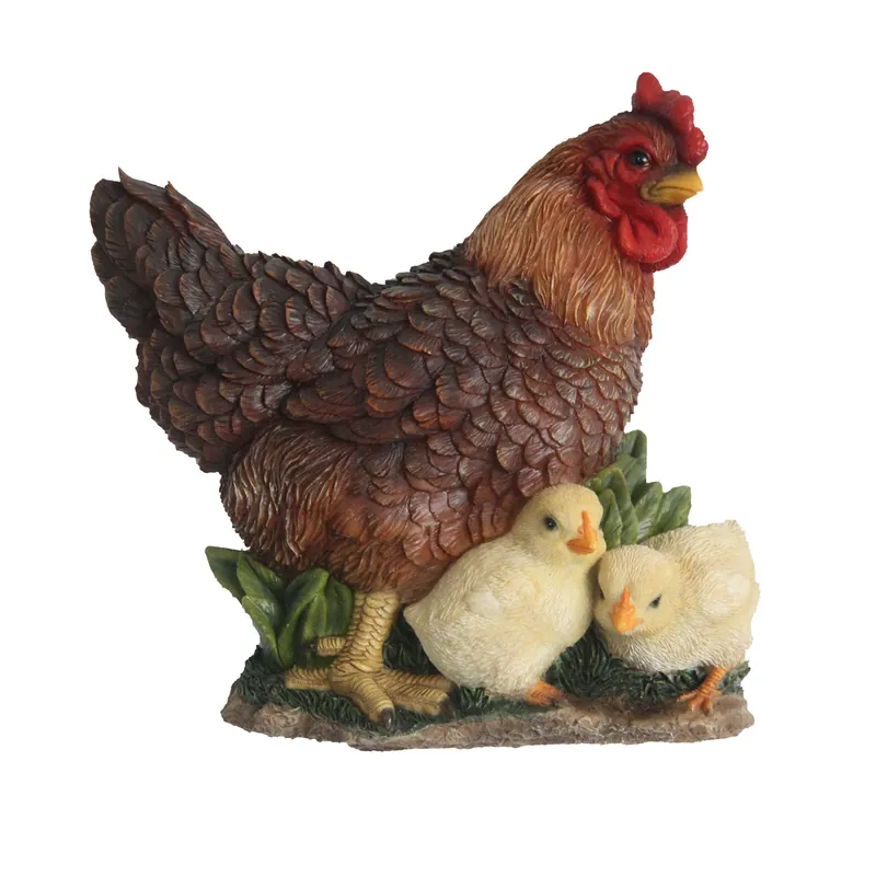 Sale - Wandplaat Kip Met Kuiken