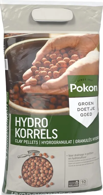 Professionele kwaliteit - Pokon Hydrokorrels 10L