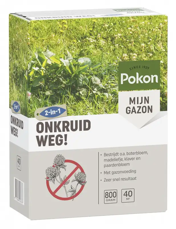 Erg populair | Pokon Onkruid Weg! 800gr voor 40m²