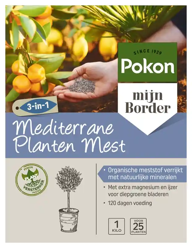 Pokon Mediterrane Planten Mest 1kg - Topproduct