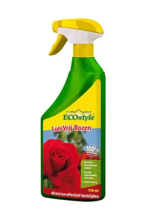 Bespaar meer | Ecostyle LuisVrij Rozen gebruiksklaar 750 ml