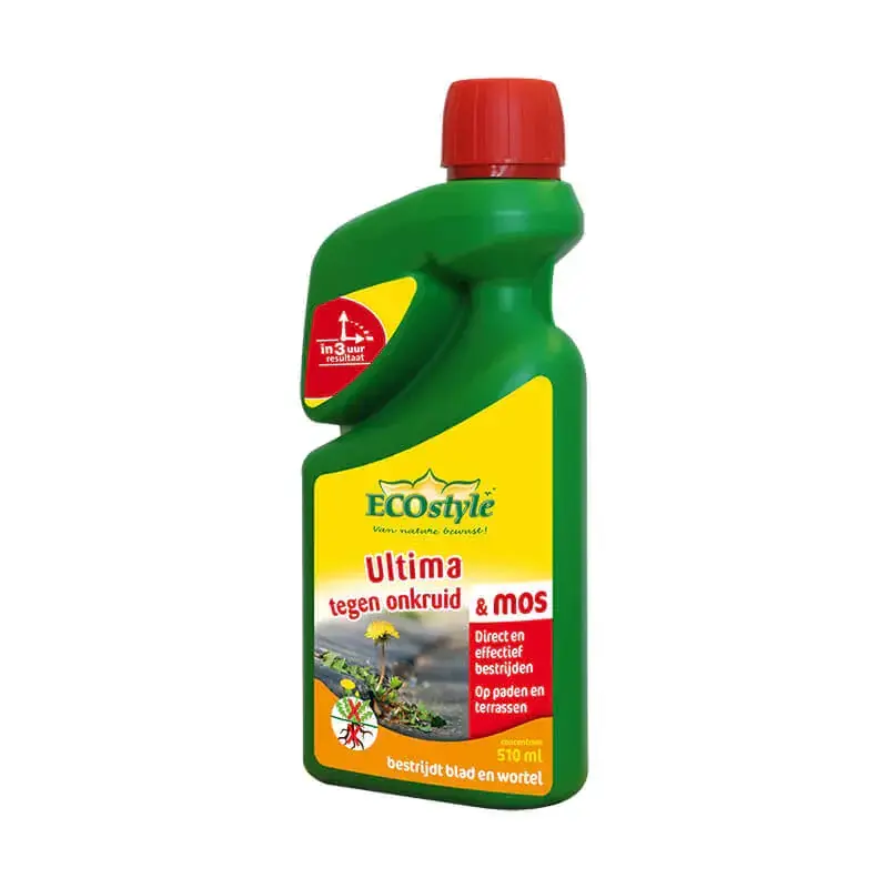 Nieuwe release - Ecostyle Ultima onkruid & mos concentraat 510 ml