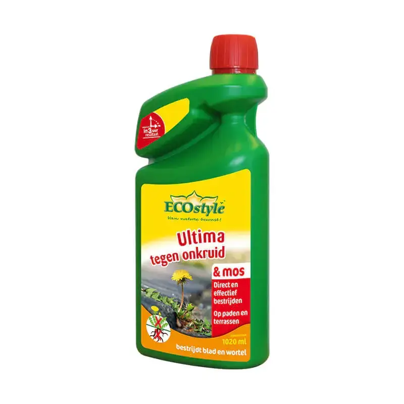 Koop vandaag - Ecostyle Ultima onkruid & mos concentraat 1020 ml