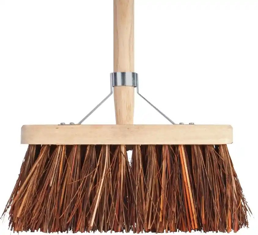 Bezem bruin 28cm incl. steel | Outlet