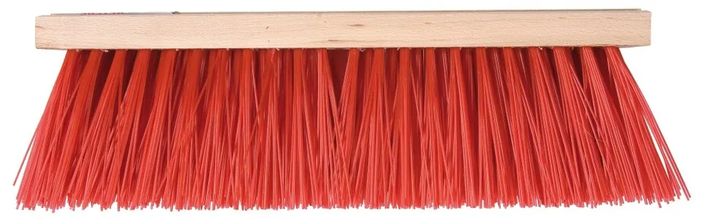 Bezem rood 35cm - Net binnen