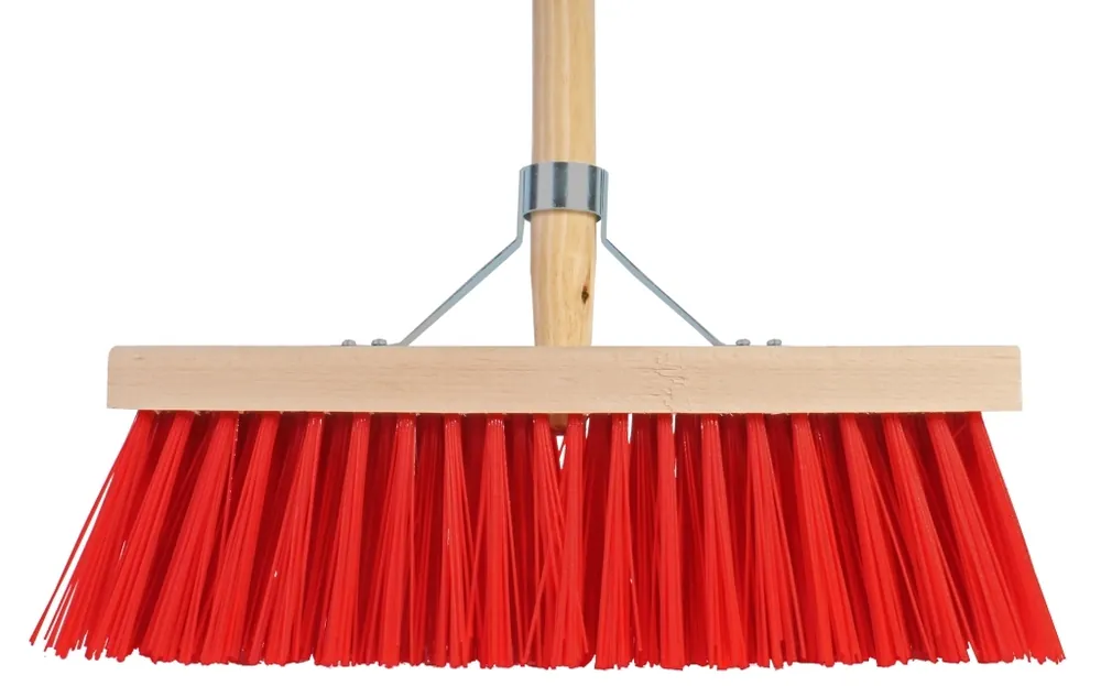 Meest verkocht - Bezem rood 35cm incl. steel