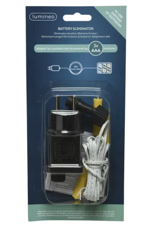 Actie | Lumineo Batterijvervanger pvc BO binnen
