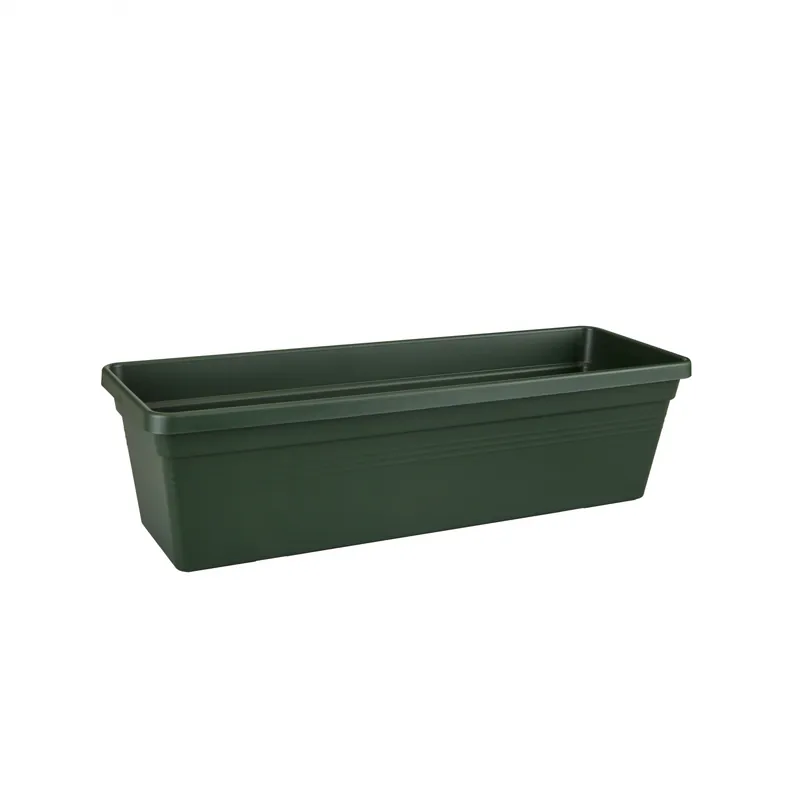 elho green basics balkonbak 80cm blad groen | Dagdeal