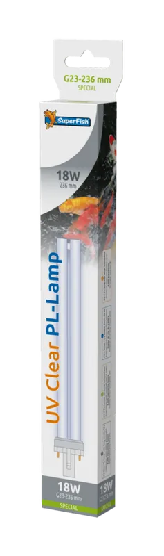 Premiumkwaliteit | Superfish Uv Pl Lamp 18 Watt (G23 Pond Clear)