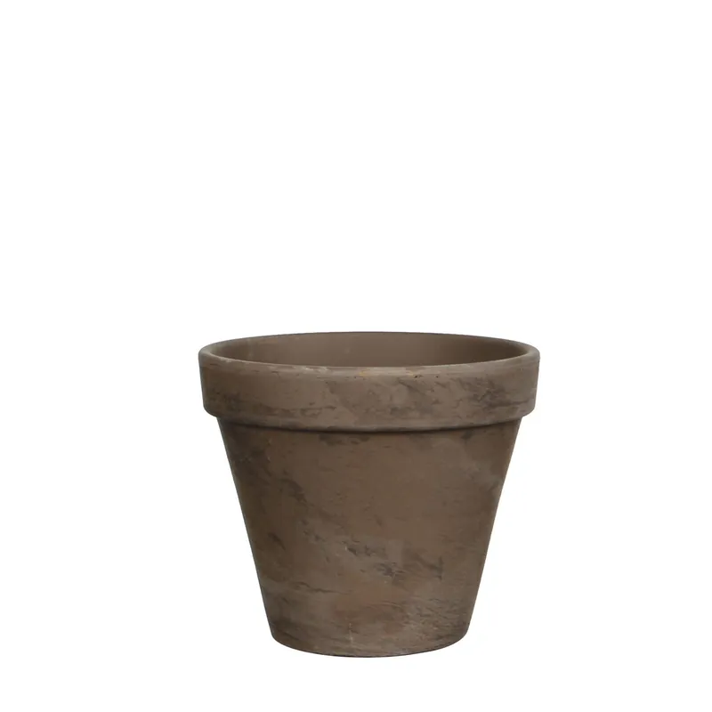 Mica Stan pot rond grijs basalt D15,5cm | Op = op