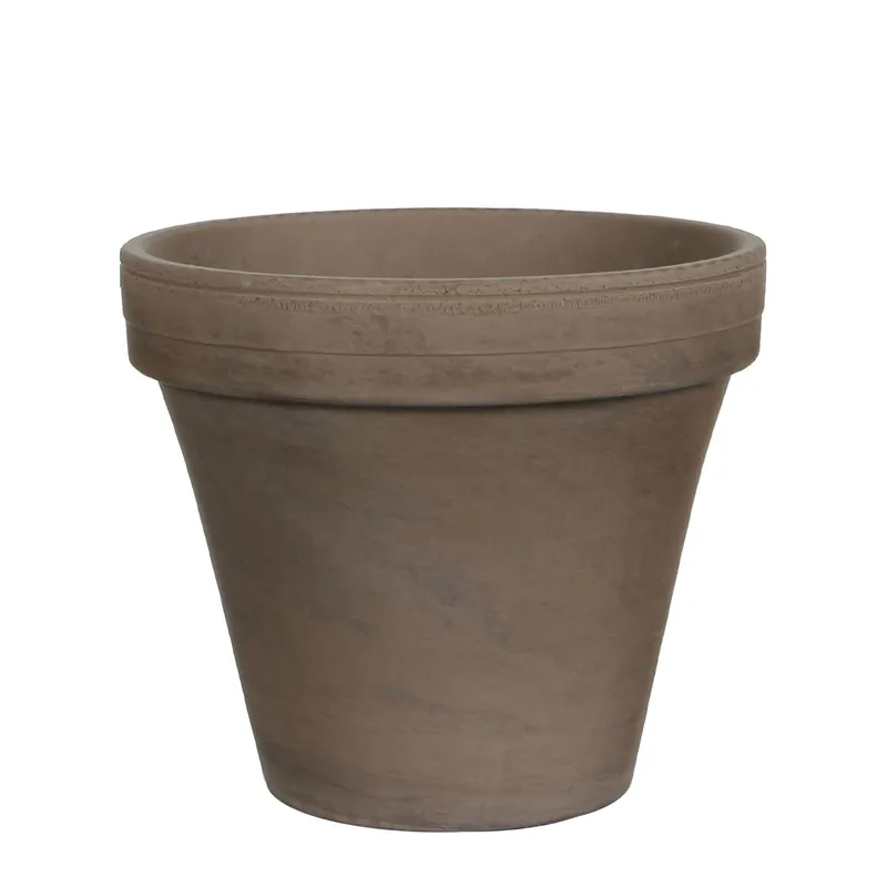Mica Stan pot rond grijs basalt D24cm | Wees er snel bij