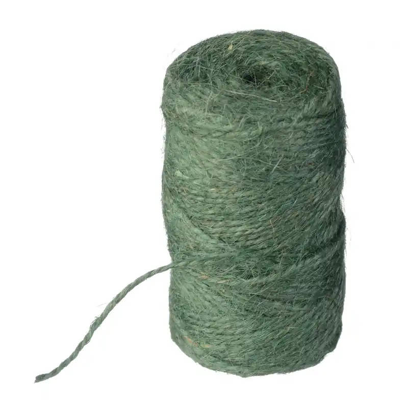 Veel gekozen | Nature touw jute groen - 75m