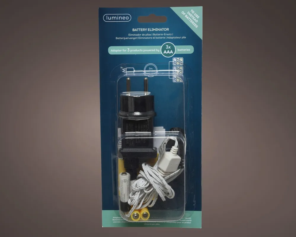 Laatste dagen - Lumineo Batterijvervanger pvc BO binnen
