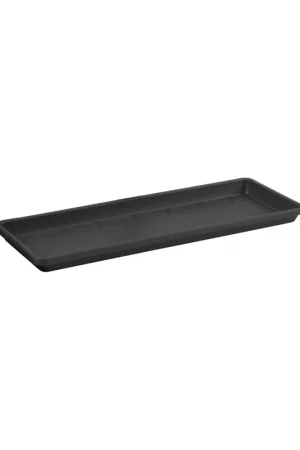 Alleen vandaag - elho barcelona balkonbak schotel 70cm antraciet