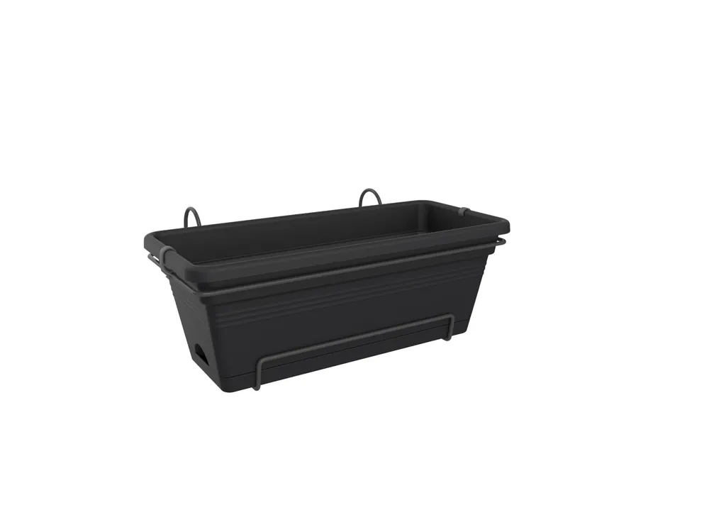 Topproduct | elho green basics balkonbak xl allin1 55cm living black